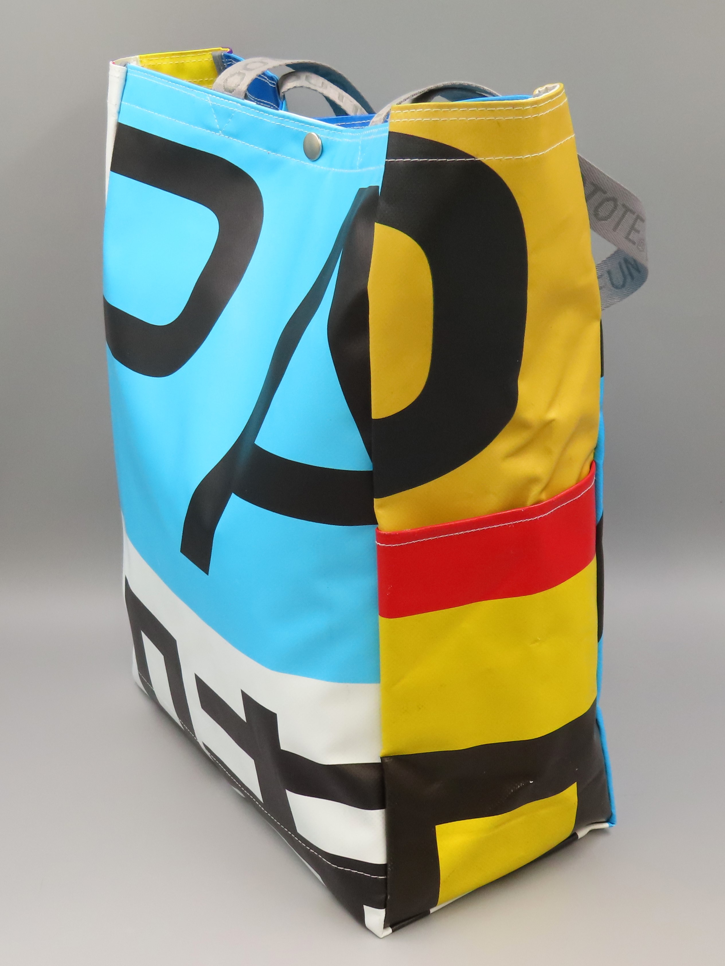 HATARAKU TOTE TALL（新） 水色・水色（木J・PA）【宅配発送】｜【首都