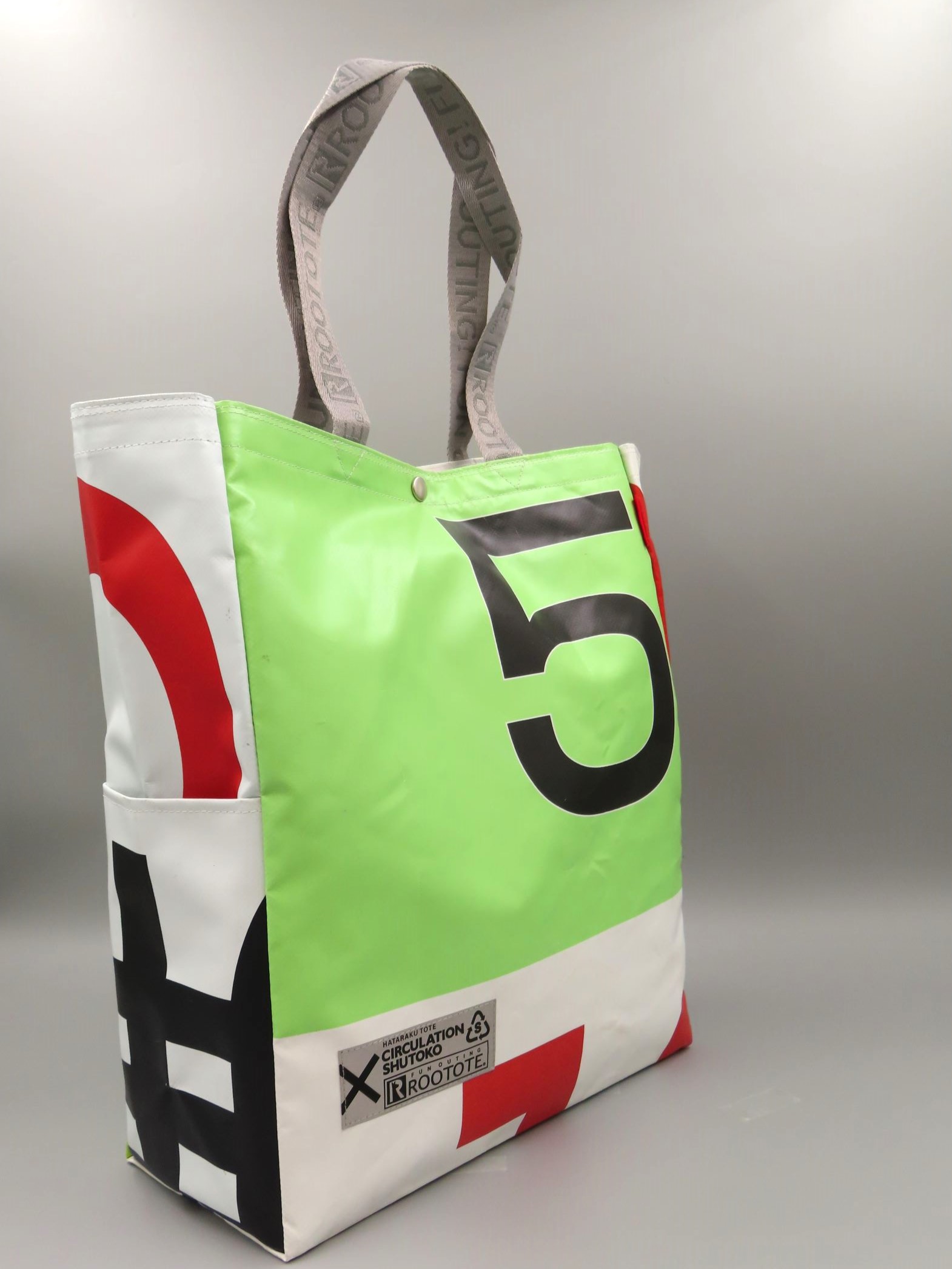 HATARAKU TOTE TALL（新） きみどり白・きみどり（5・木場
