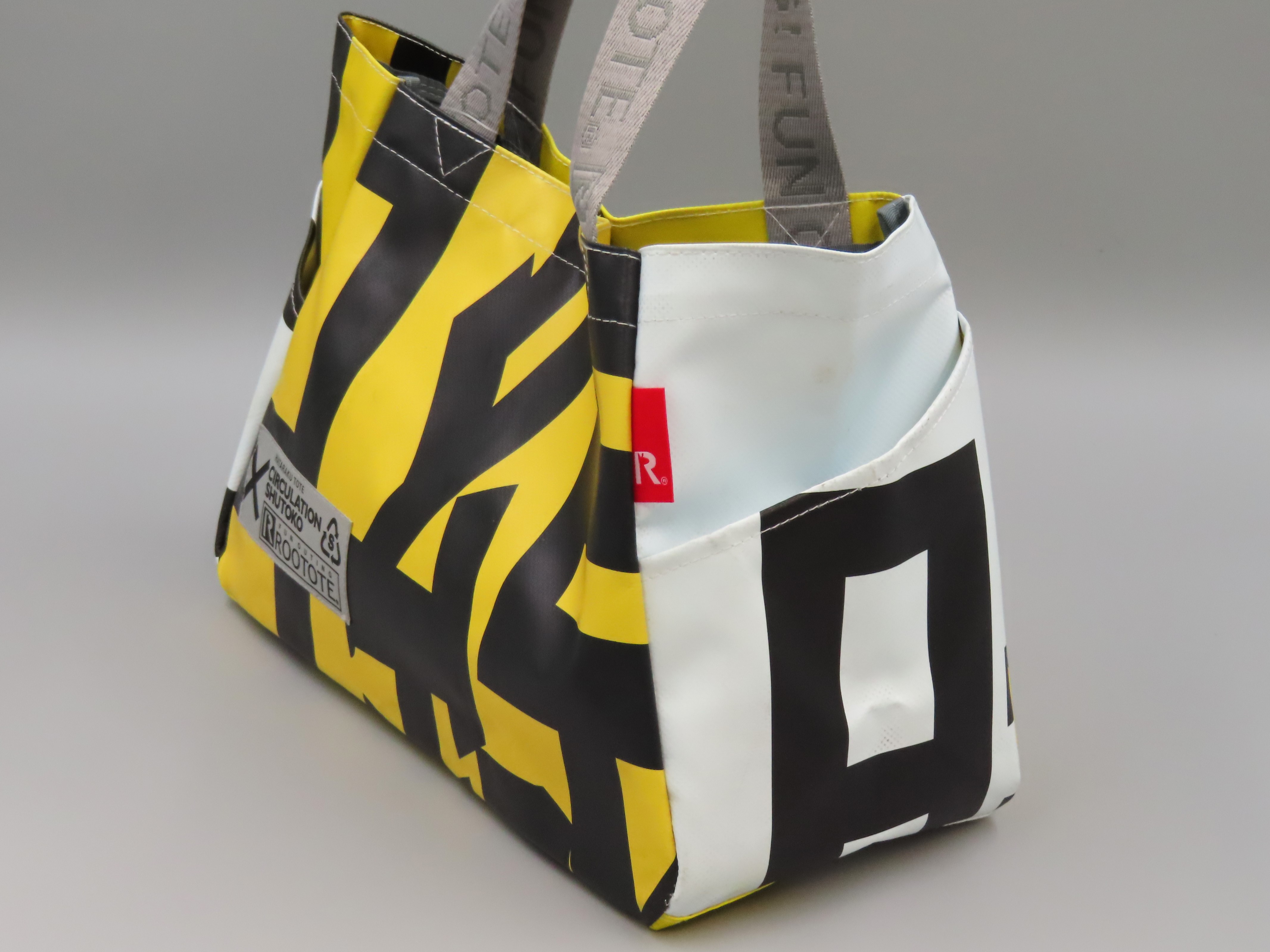 HATARAKU TOTE DELI 黄色・黄色（線・0時）【宅配発送】｜【首都高